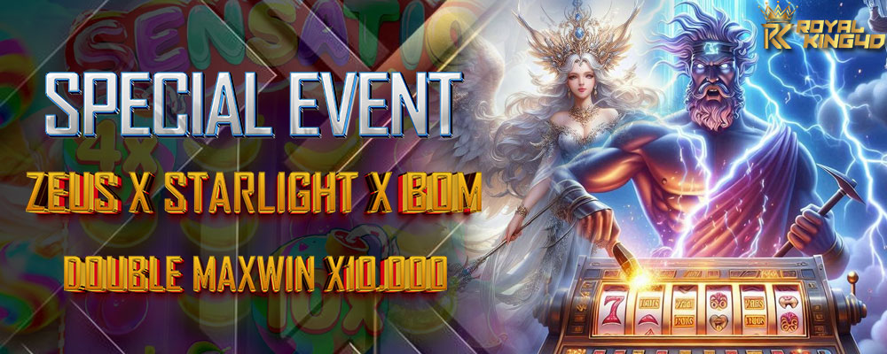 Event Zeus , Starlight Princess & Sweet Bonanza MA